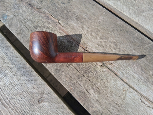 Vintage estate pipe reject - f&t,