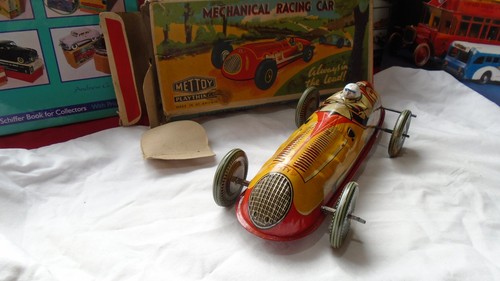 Mettoy clockwork racer - racer, boxed
