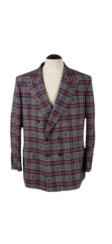 Gucci check wool jacket - , g