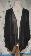 beautiful black floaty chiffon