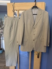 Jaeger Linen Silk Suit Mens