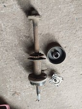 Aeon Quad Rear back complete Axle & Brake Drum hubs .poss Apache Revo Quad