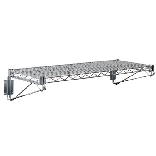 Wire wall shelf - shelf, heavy