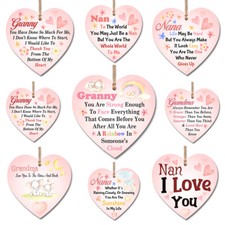 Wooden Heart Plaque Wall Sign