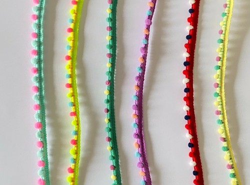 Yard ball pom trim - 1, 7
