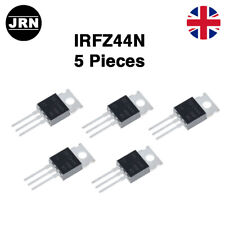 5 x IRFZ44N IRFZ44 MOSFET N-Channel 55V 49A TO-220 Power Transistor UK