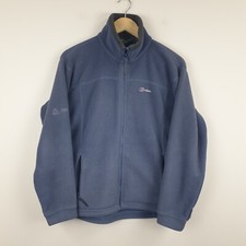 Berghaus Fleece Jacket Womens UK 12 Grey Thermal Pro Hiking Walking Outdoor