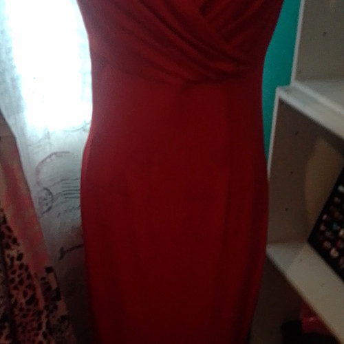 Elite99 red sleeveless bodycon - sleeveless,