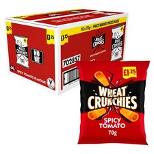 Wheat Crunchies Spicy Tomato - 16 x 70g