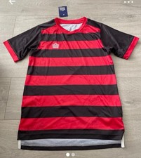 Admiral Football Teeshirt Age 12 - Red Black