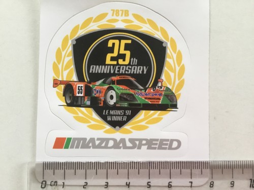 Sticker decal mazda 787b - mazda, 1st