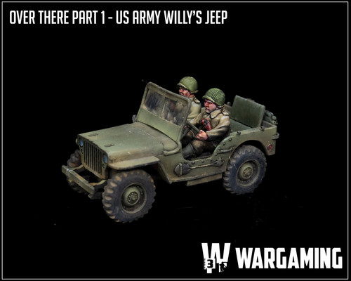 Army willys jeep - us,