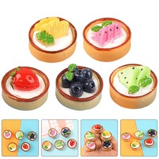  5 Pcs Lifelike Fake Cakes