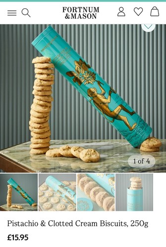 Fortnum mason pistachio and - &,