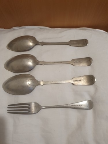 Silver plate nevada and - 3x,