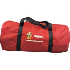 Gillette Hold All 22 x 10 Men's Red Cotton Vintage British And Irish Lions