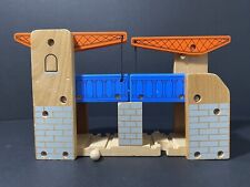 Wooden Railway Lifting Draw Bridge Drawbridge Train Track Set Fits BRIO, Thomas