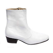 Mens White Elvis Tribute Boots