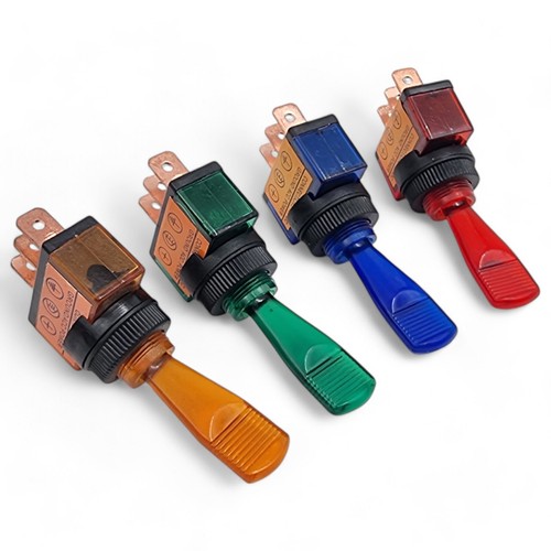 Illuminated toggle switch 20a - toggle,