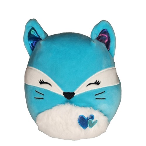Squishmallows blue fox hearts - squishmallows,