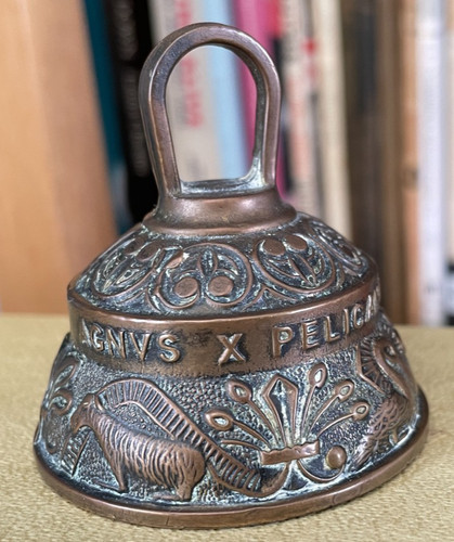 Brass sanctuary bell pelicanus - brass,