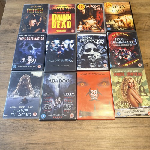 Horror dvd bundle job lot - job,