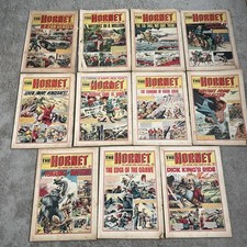THE HORNET COMIC. 11 issues. 1968 Full list below. 219-231 (not 220 or 225)