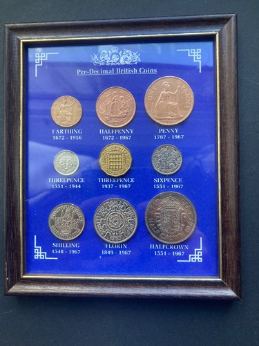 Britain pre decimal coins - pre-decimal,