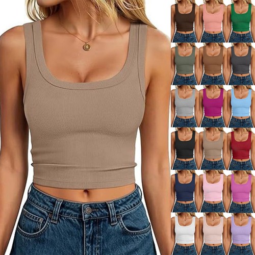 Womens sleeveless ribbed - sleeveless,
