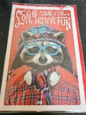 NEW  SON 🎄 CHRISTMAS CARD