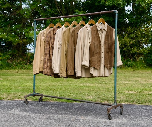 Antique clothing rack 1920s - clothing,