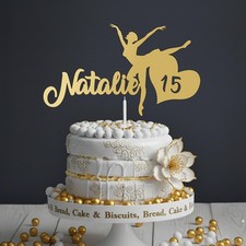 Ballerina Happy Birthday Cake