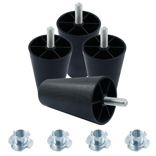 Pcs inch round tapered - 4,