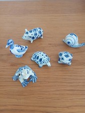 6 Vintage Delft Style