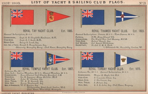 Royal yacht sailing club - royal, &