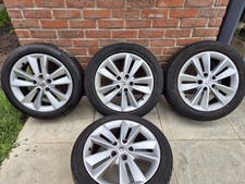 RENAULT MEGANE GT 2010-SET OF 17 INCH ALLOY WHEELS + FAST UK ?? DELIVERY!