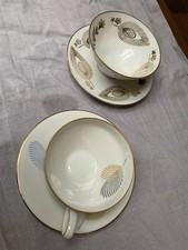 2 Vintage Bavarian Cup & Saucer Sets – Bareuther Waldsassen & Zeh Scherzer