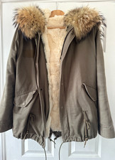 Gorgeous Real Fur Lined Khaki