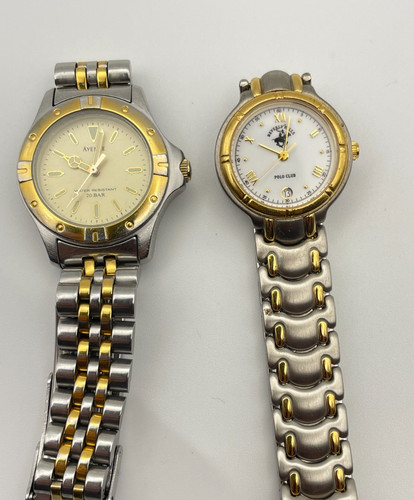 Pair vintage ladies quartz - of,