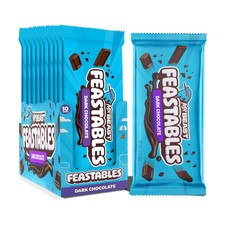 Mrbeast Cookies & Creme Chocolate Bar, New Flavor, King Size Candy Bar for Adult