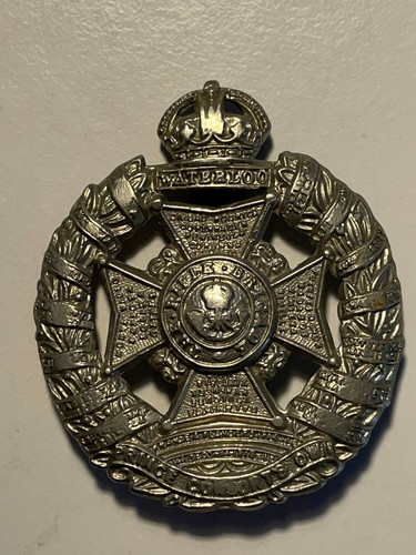 Rifle brigade cap badge - rifle,
