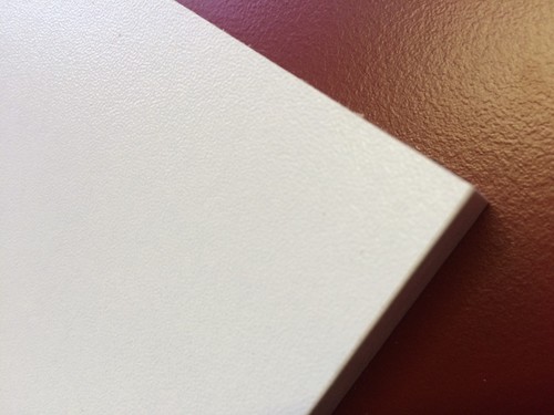White melamine faced chipboard - faced,
