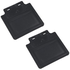 PAIR SMALL Trailer Wheel Mudflap Rain Spray Suppression Caravan Mud Flap