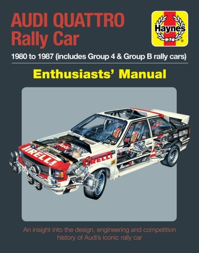 Audi quattro rally car manual - audi,