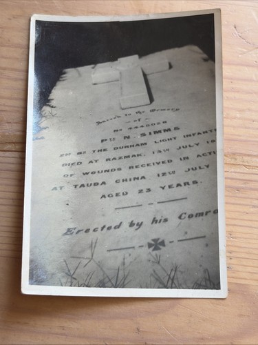 Wwii era photo grave - of, n