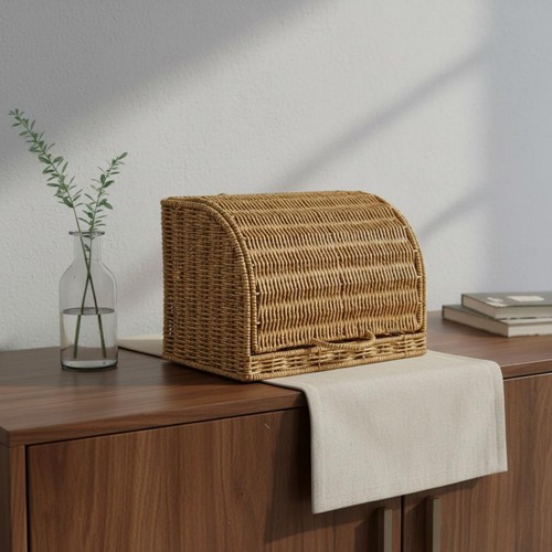 Imitation rattan storage box - imitation,