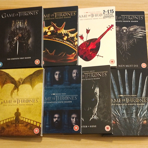 Game thrones dvd complete - game, of