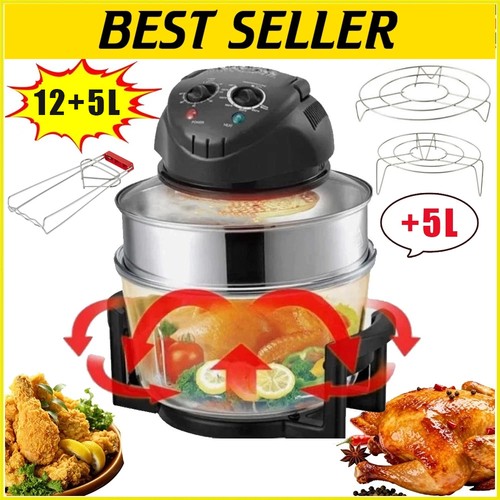 17l halogen air fryer rotary - 17l,