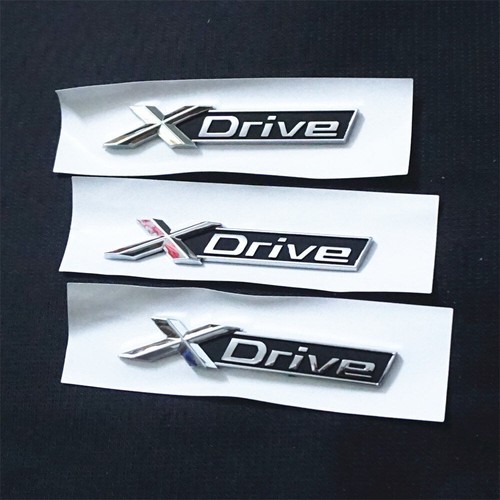 Silver chrome xdrive - 3x,