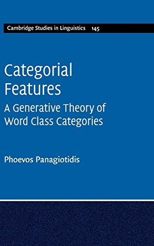 Categorial features a - features:,
